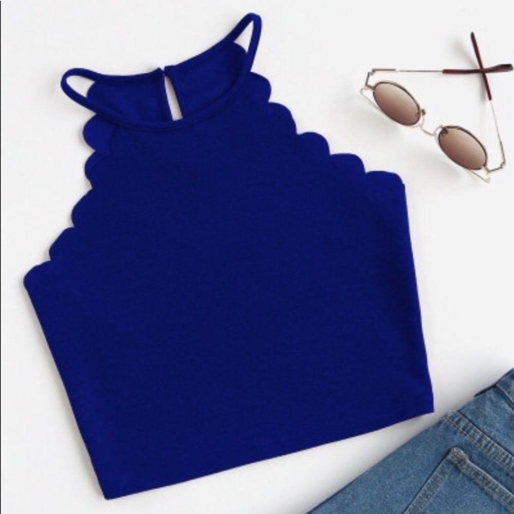 Crop tops XS Bundle of black and blue